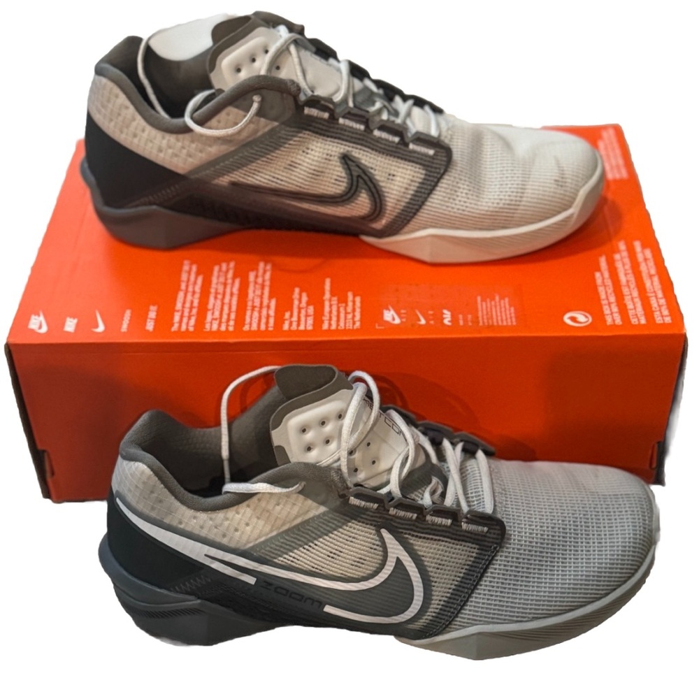 Nike Zoom Metcon Turbo 2 NEW! Photon Dust Gray/White Men’s 7.5/Women’s 9